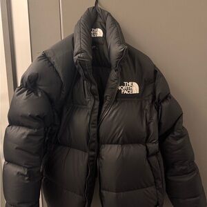 The North Face Charcoal Puffer Jacket 1996 Retro Nuptse